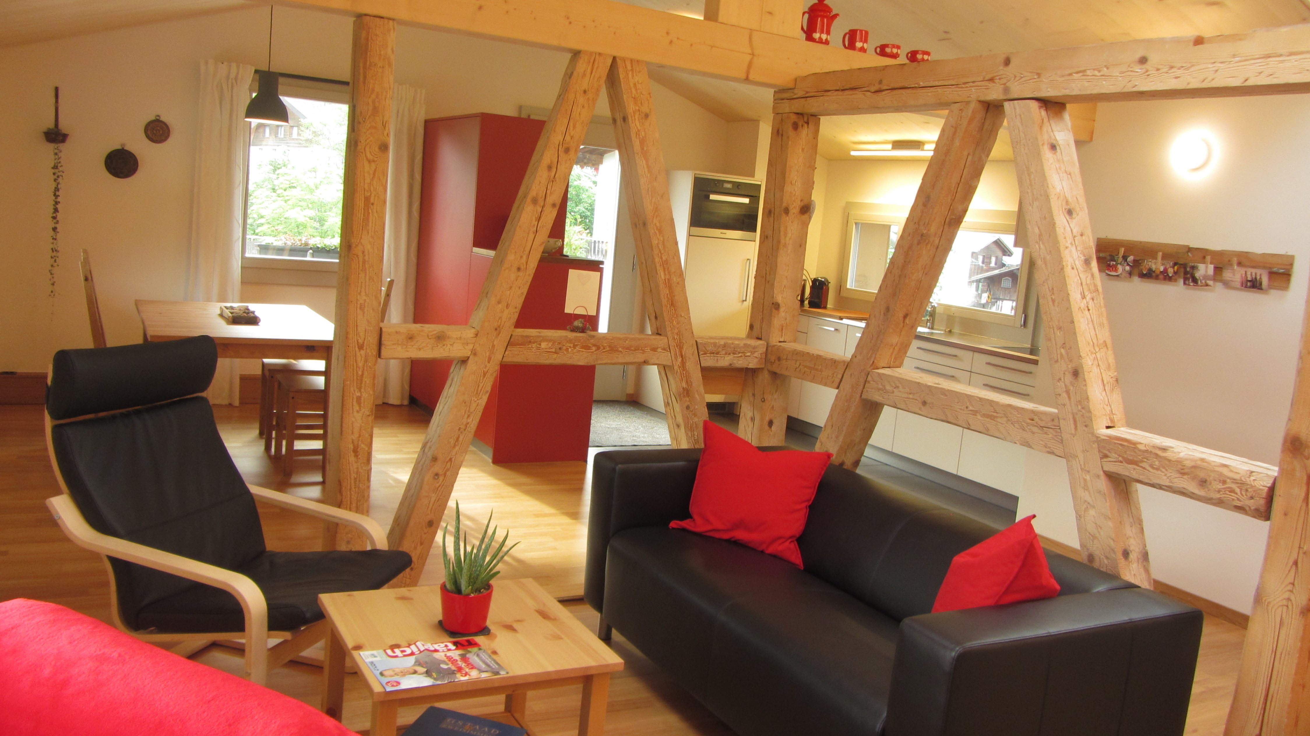 Bild Wohnzimmer Ferienwohnung
